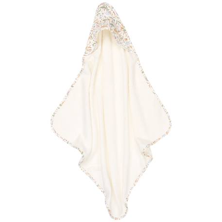 Cape de bain safari wonders (75 x 75 cm) Blanc, marron, vert 2 - vertbaudet enfant 