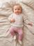 Ensemble bébé fille sweat et pantalon écru 1 - vertbaudet enfant 