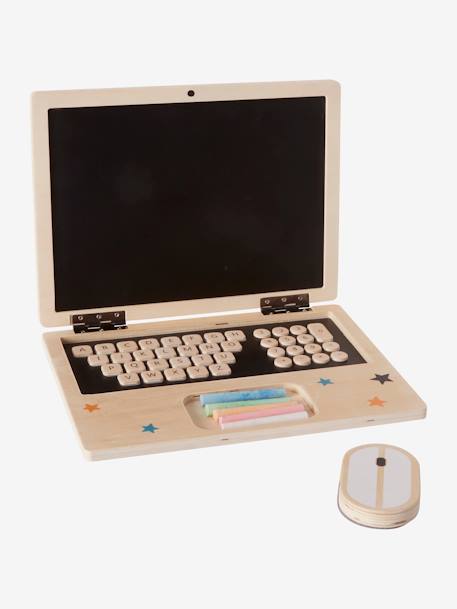Ordinateur portable en bois FSC® noir 6 - vertbaudet enfant 