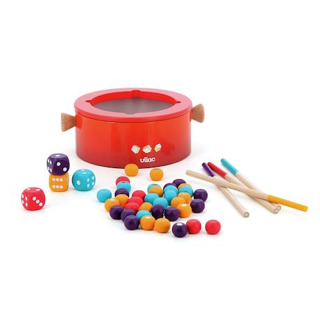 Jeu de fondue magnétique Rouge 4 - vertbaudet enfant 