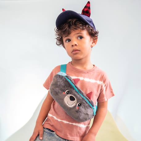 Sac banane louis le loup Gris 5 - vertbaudet enfant 