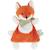 Doudou renard paprika 18 cm Orange 1 - vertbaudet enfant 