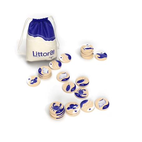 Littoral jeu d'ambiance Bleu 3 - vertbaudet enfant 