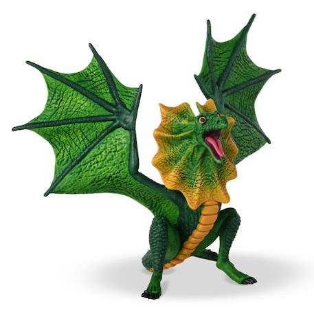 Figurine dragon lézard Vert 3 - vertbaudet enfant 