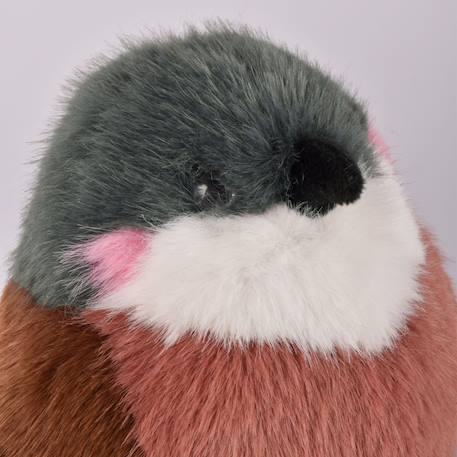 Peluche oiseau les cui-cui paradis 15 cm Bleu+Marron+Noir+Orange+Rose+Vert 9 - vertbaudet enfant 
