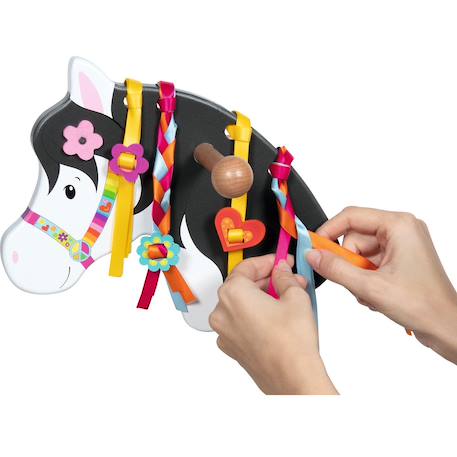 Cheval à bâton lili Blanc 2 - vertbaudet enfant 