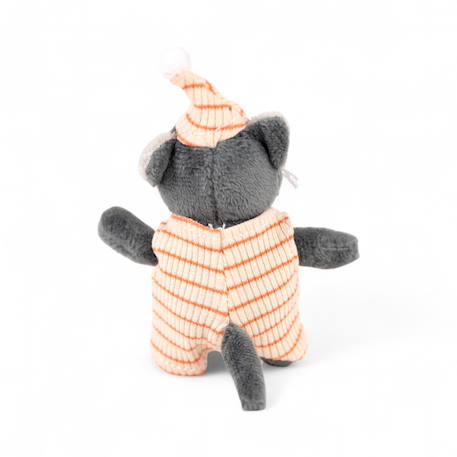 Mini peluche malo le chat Gris 5 - vertbaudet enfant 