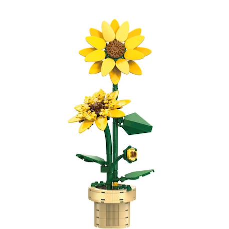 Pot de fleurs de tournesol 187 pièces Jaune 1 - vertbaudet enfant 