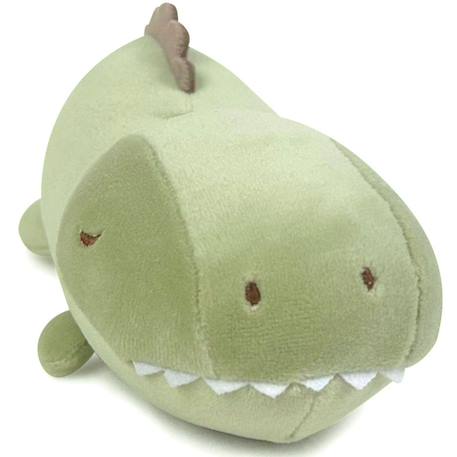 Peluche nemu nemu tirano le dinosaure (17 cm) Vert, blanc, marron 2 - vertbaudet enfant 