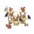 Jeu d'équilibre écureuils Marron 1 - vertbaudet enfant 