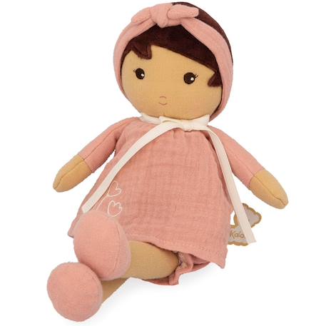 Ma première poupée en tissu amandine 25 cm Rose 3 - vertbaudet enfant 