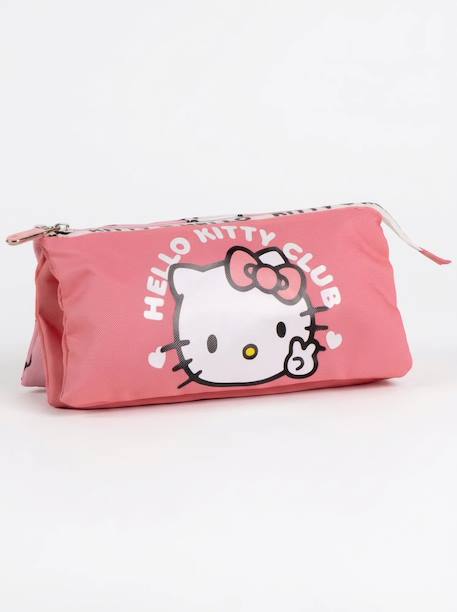 Trousse d'école hello kitty 3 compartiments Rose 3 - vertbaudet enfant 