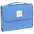 Pochette de change xl coutures à vagues menthe Blanc, beige+Bleu 7 - vertbaudet enfant 