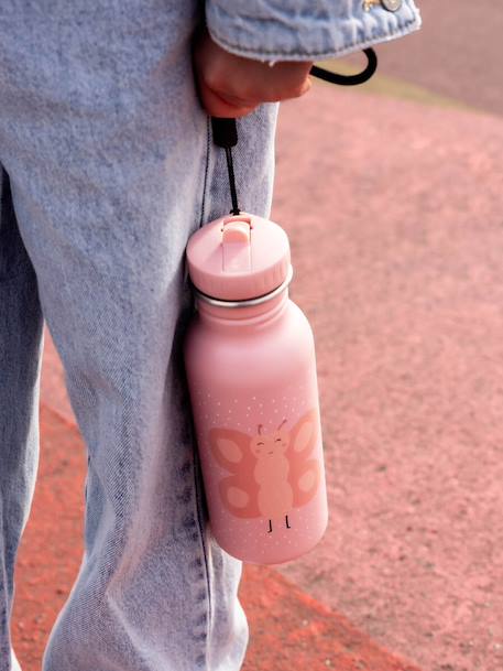 Gourde 500 ml bleu+jaune+marron+mauve+Mr Dino+Mr Fox+Mr Lion+Mrs Cat+Mrs Mouse+Mrs Rabbit+Mrs Unicorn+rose pâle+vert sapin 51 - vertbaudet enfant 