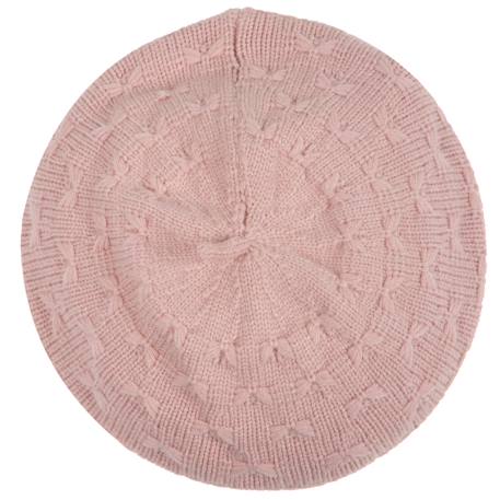 Béret enfant maille douce rose Rose 2 - vertbaudet enfant 