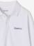 Polo manches longues garçon blanc+bleu ardoise 3 - vertbaudet enfant 