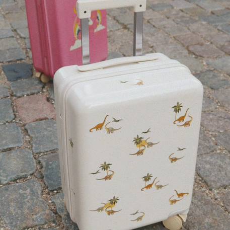 Valise enfant kubi Ecru, vert, marron 2 - vertbaudet enfant 