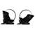 Siège auto Kinderkraft I-GROW I-Size 40-150 cm rotation 360° isofix + organisateur voiture Gris+Noir+Vert 10 - vertbaudet enfant 