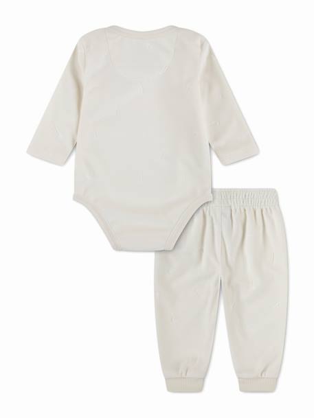 Ensemble garçon 2 pièces Ivory+Vert 2 - vertbaudet enfant 