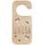 Accroche-porte personnalisable cœurs Beige+Blanc 1 - vertbaudet enfant 