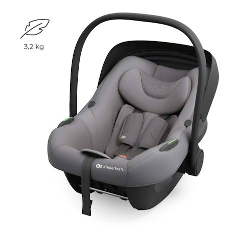 Siège Auto Kinderkraft I-LITE avec base ENDURA SAFE FX ISOFIX 40-87 cm + Organisateur de voiture Beige+Gris+Noir 10 - vertbaudet enfant 