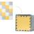 Tapis en Mousse Kinderkraft LUNO avec 30 Puzzles Modulables, Surface Antidérapante, Sac de Rangement et Épaisseur 1,2 cm Jaune+Noir 4 - vertbaudet enfant 