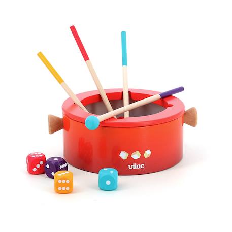 Jeu de fondue magnétique Rouge 5 - vertbaudet enfant 
