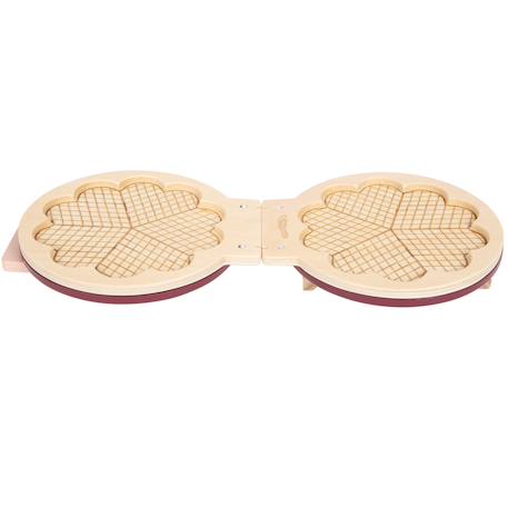 Gaufrier en bois tasty Bleu+Rouge 10 - vertbaudet enfant 