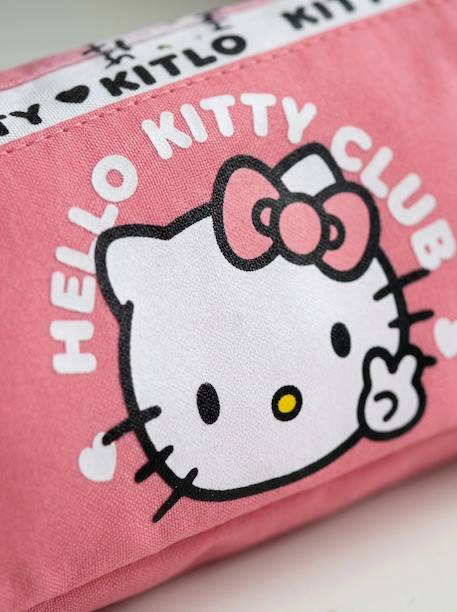 Trousse d'école hello kitty 3 compartiments Rose 4 - vertbaudet enfant 