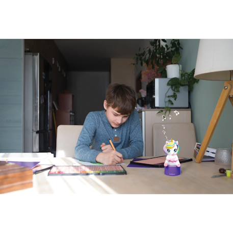 Enceinte bluetooth veilleuse licorne ROSE 6 - vertbaudet enfant 