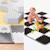 Tapis en Mousse Kinderkraft LUNO avec 30 Puzzles Modulables, Surface Antidérapante, Sac de Rangement et Épaisseur 1,2 cm Jaune+Noir 2 - vertbaudet enfant 
