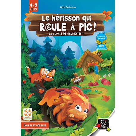 Jeu de société le hérisson qui roule à pic Vert 5 - vertbaudet enfant 
