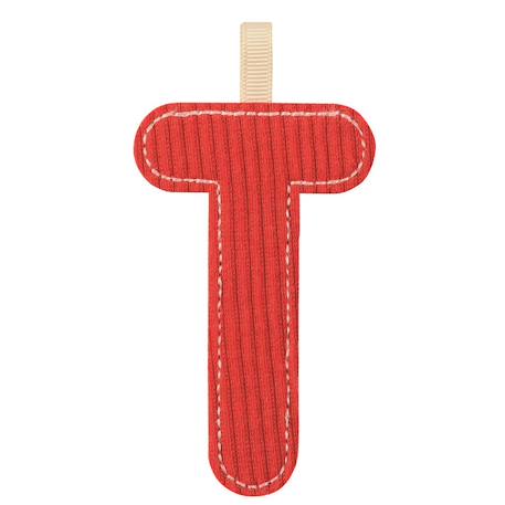 Lettre t phosphorescente Rouge 1 - vertbaudet enfant 
