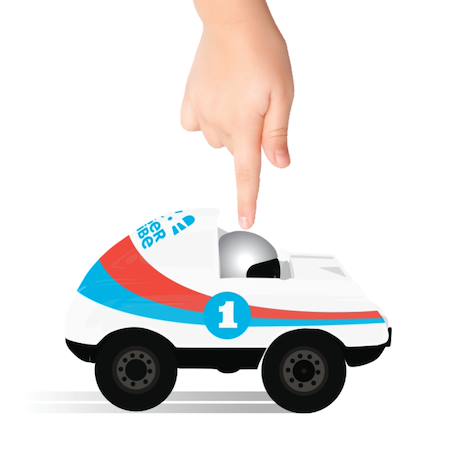 Voiture presto racers Blanc+Bleu+Rouge 2 - vertbaudet enfant 