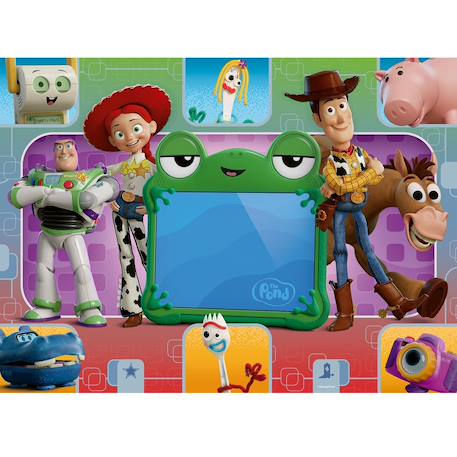 Puzzle toy story 5 100 pcs xxl Bleu 2 - vertbaudet enfant 
