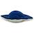 Porte-clé peluche nemu nemu eita la raie manta (18 cm) Bleu, blanc 2 - vertbaudet enfant 