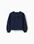 Pull en maille avec col à festons Bleu foncé 2 - vertbaudet enfant 