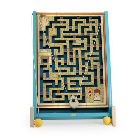 Jeu de labyrinthe à ficelles Bleu 3 - vertbaudet enfant 