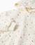 Sweat en coton peigné à capuche et motif floral Blanc 3 - vertbaudet enfant 