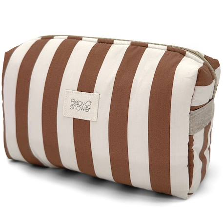 Trousse de toilette camila caramel sailor Blanc, marron 1 - vertbaudet enfant 