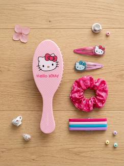 Set cheveux hello kitty fille - brosse, clips et chouchou - vertbaudet enfant