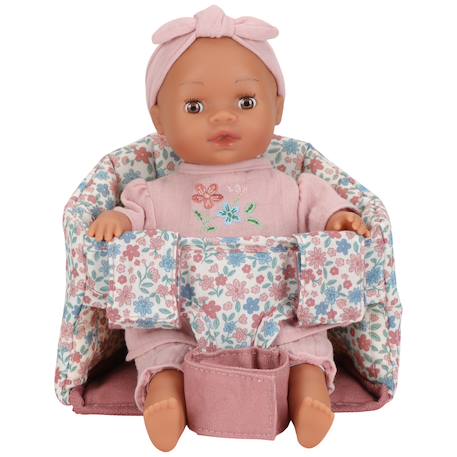 Siège de vélo pour poupée Rose, bleu 2 - vertbaudet enfant 