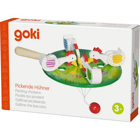 Jeu des poules qui picorent Vert 2 - vertbaudet enfant 