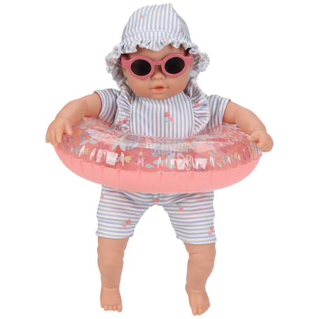 Poupée de plage et accessoires mara Bleu, rose, blanc 6 - vertbaudet enfant 