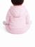 Ensemble fille 2 pièces gilet à capuche et bas Rose clair 6 - vertbaudet enfant 