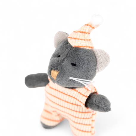 Mini peluche malo le chat Gris 1 - vertbaudet enfant 