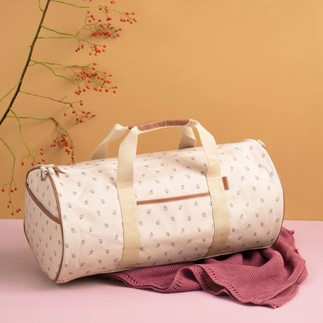 Sac week-end indigo dots (46 x 21 cm) Bleu, doré+Ecru, marron, rouge+Olive, marron,blanc 5 - vertbaudet enfant 