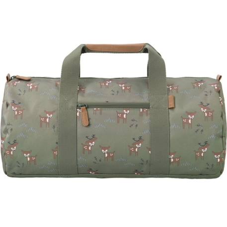 Sac week-end indigo dots (46 x 21 cm) Bleu, doré+Ecru, marron, rouge+Olive, marron,blanc 7 - vertbaudet enfant 