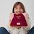 Trousse de toilette en velours high five Bleu marine+Rose 6 - vertbaudet enfant 