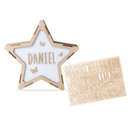 Etoile lumineuse à personnaliser Blanc 2 - vertbaudet enfant 